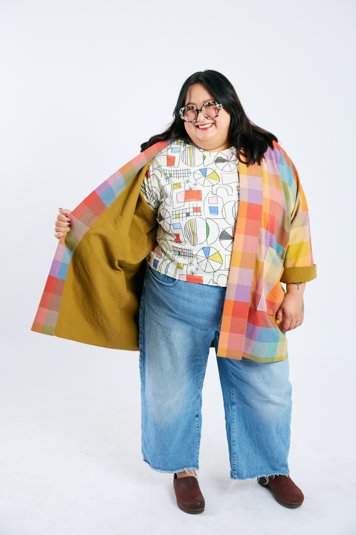 Open Front Cardigan Jacket - Golden Hour