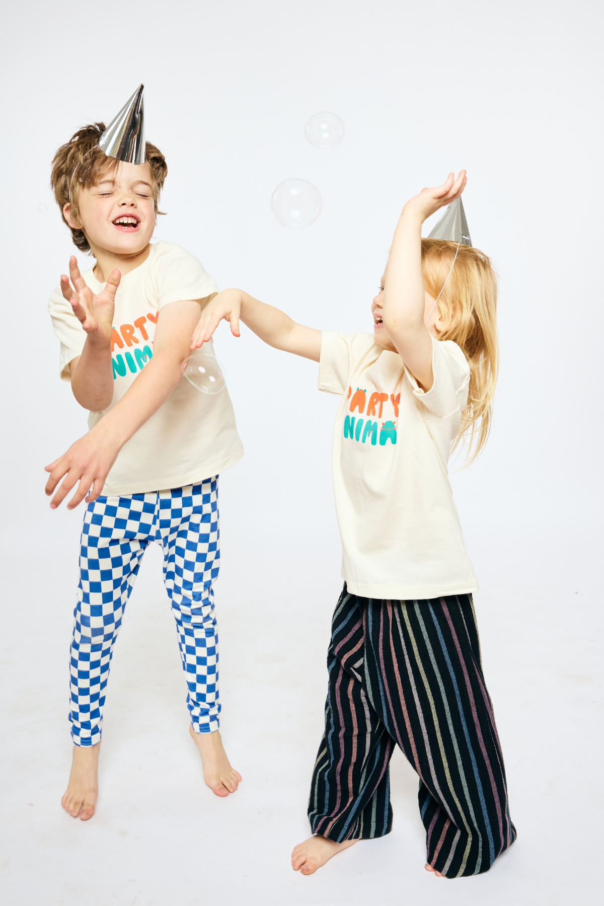 Baby & Kid Easy Pants - Black Stripes