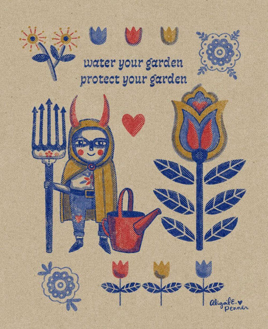 Water Your Garden - Art Print