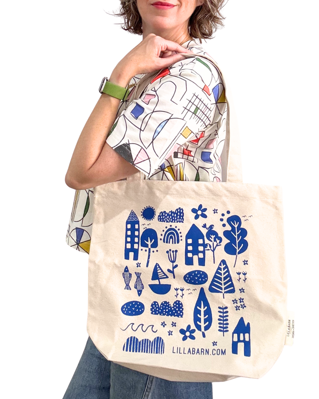 Organic Cotton Tote Bag - Lilla Barn