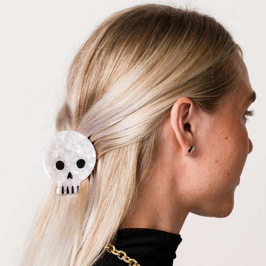 Skull Eco-Friendly Hair Claw Clip