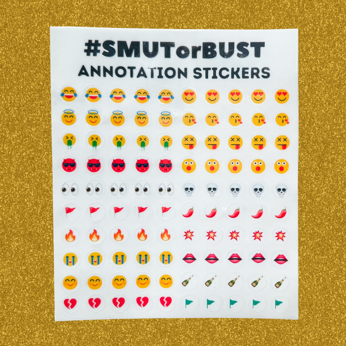 Book Annotation Stickers - Emojis
