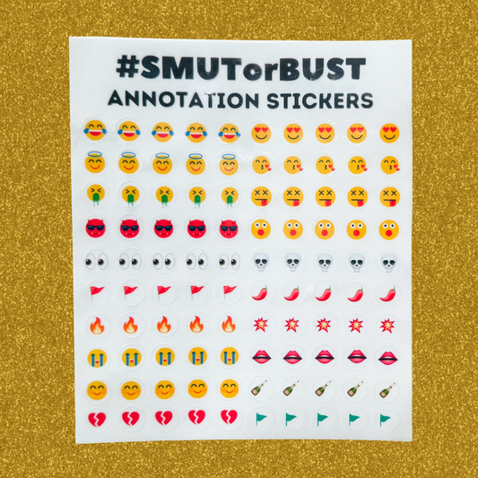 Book Annotation Stickers - Emojis