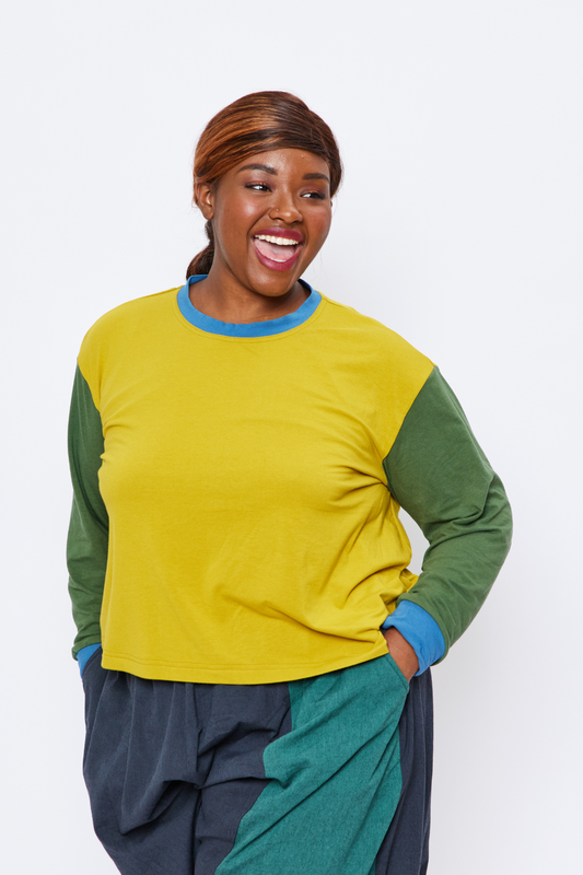 Long Sleeve Tee - Sunny Bamboo