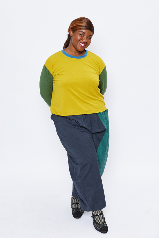 Long Sleeve Tee - Sunny Bamboo
