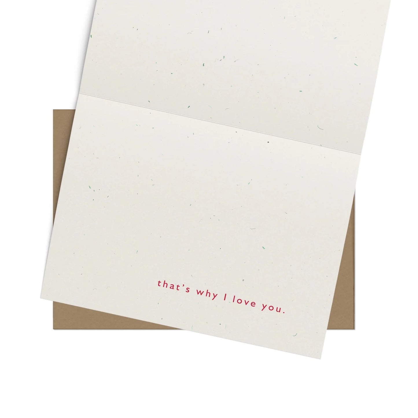 You're So Weird - Love Card