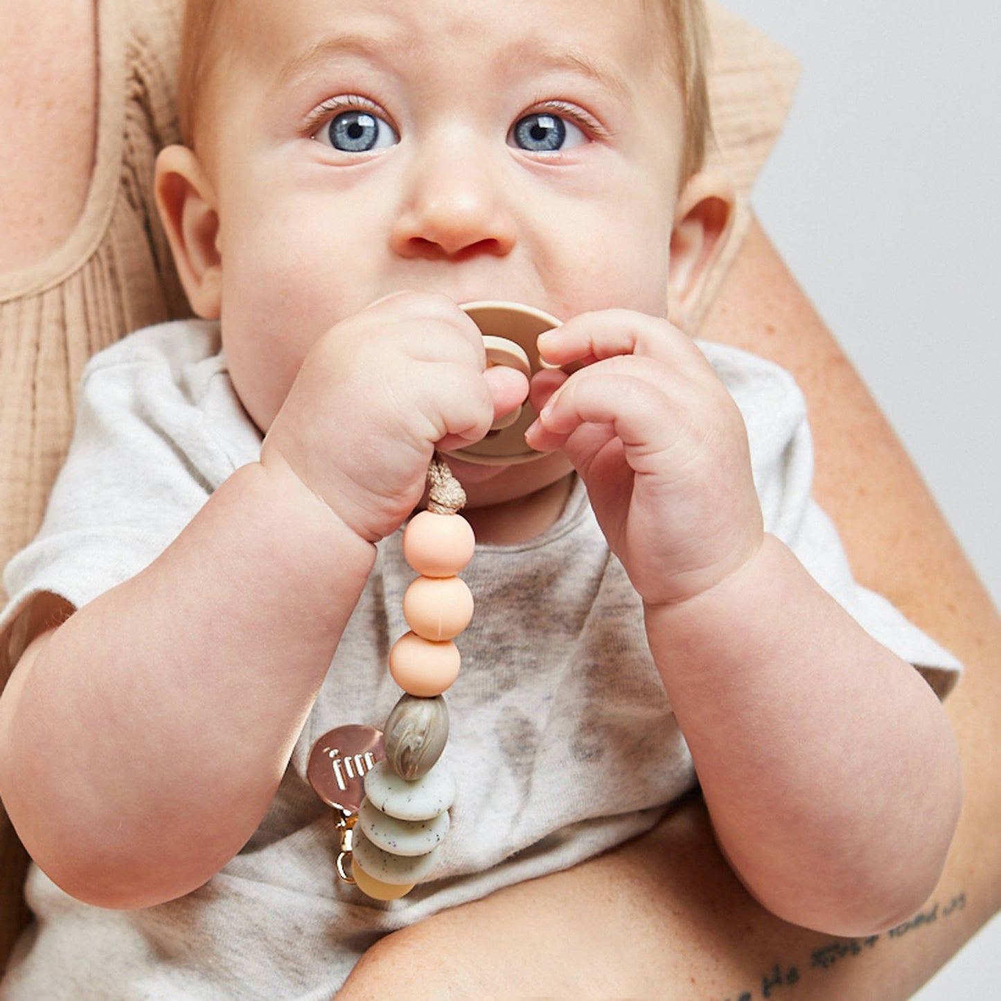 Dandelion Mini Pacifier Clip