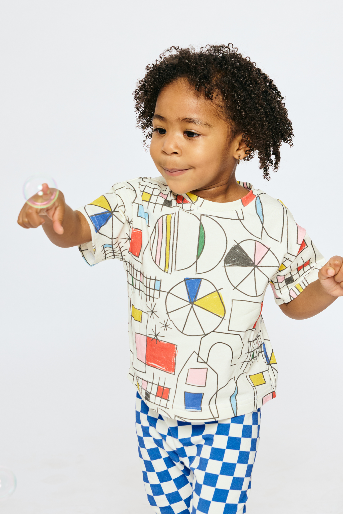 Baby & Kid Organic Boxy Tee - Swiss Fam