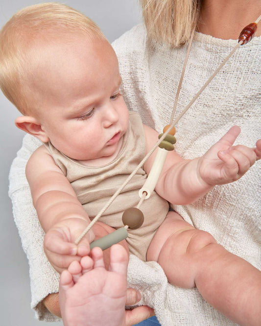 Moonstone Balance Teething Necklace