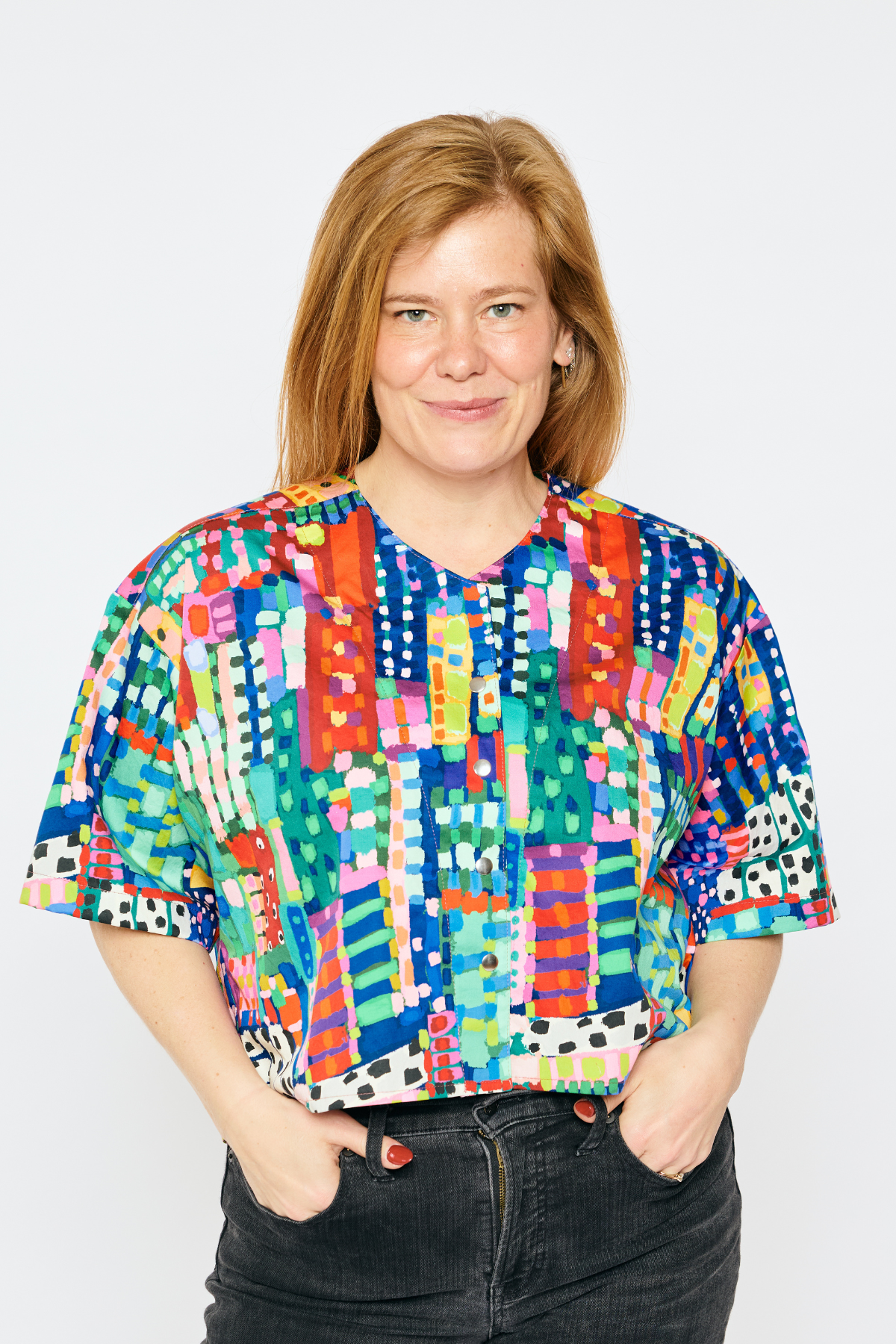 Grown-up Cropped Top - Blooming
