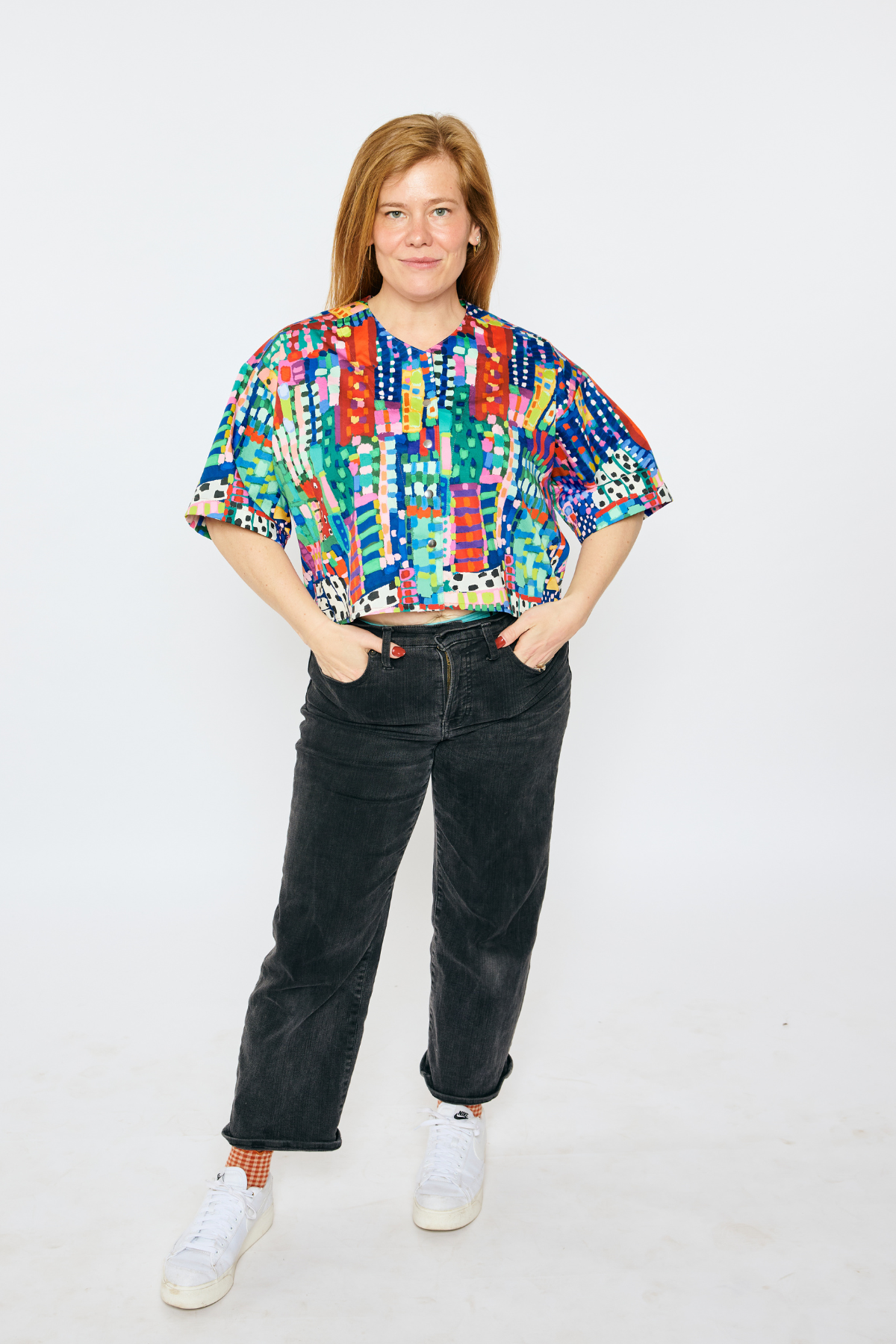 Grown-up Cropped Top - Blooming