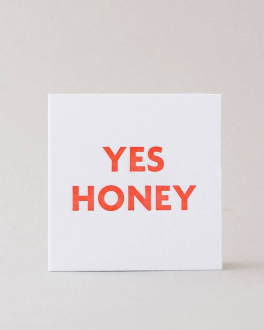 Yes Honey Mini Card