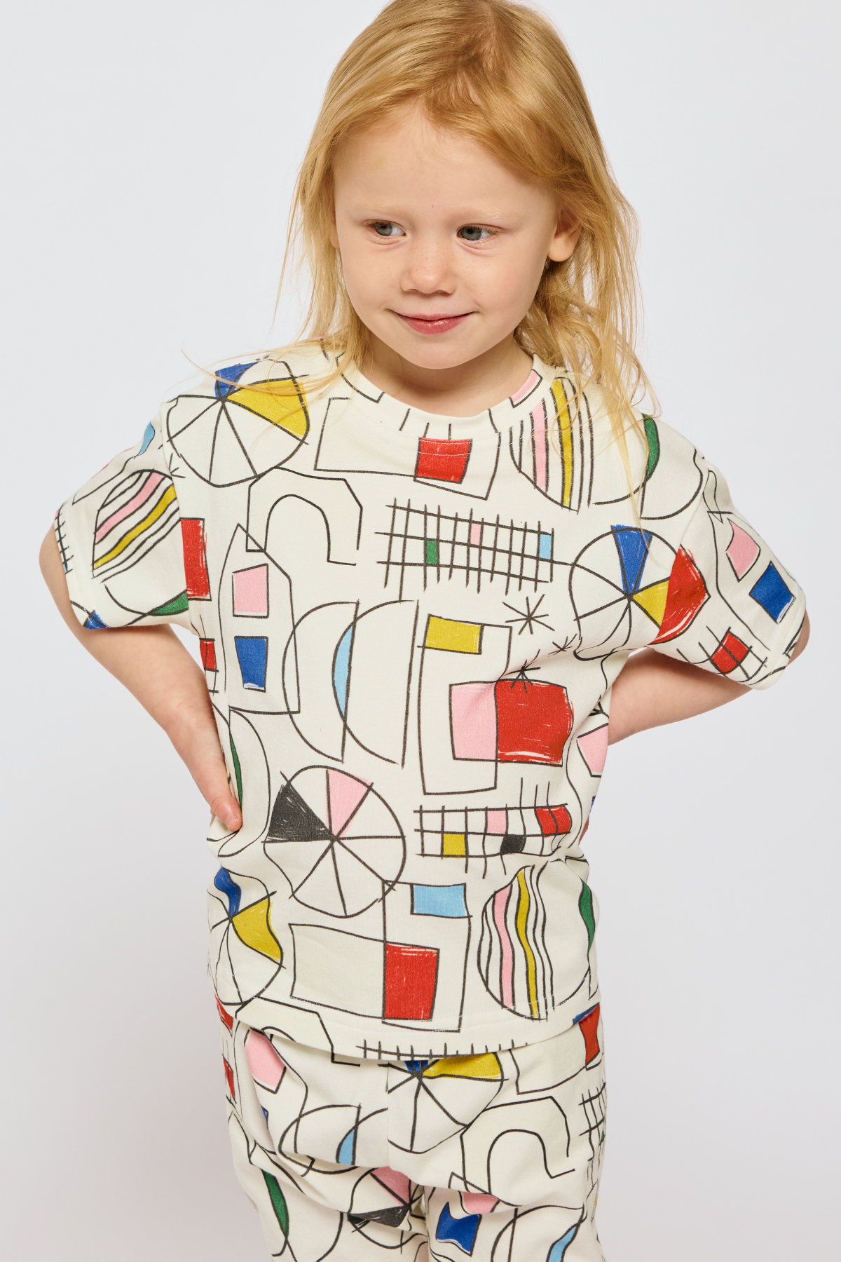 Baby & Kid Organic Boxy Tee - Swiss Fam