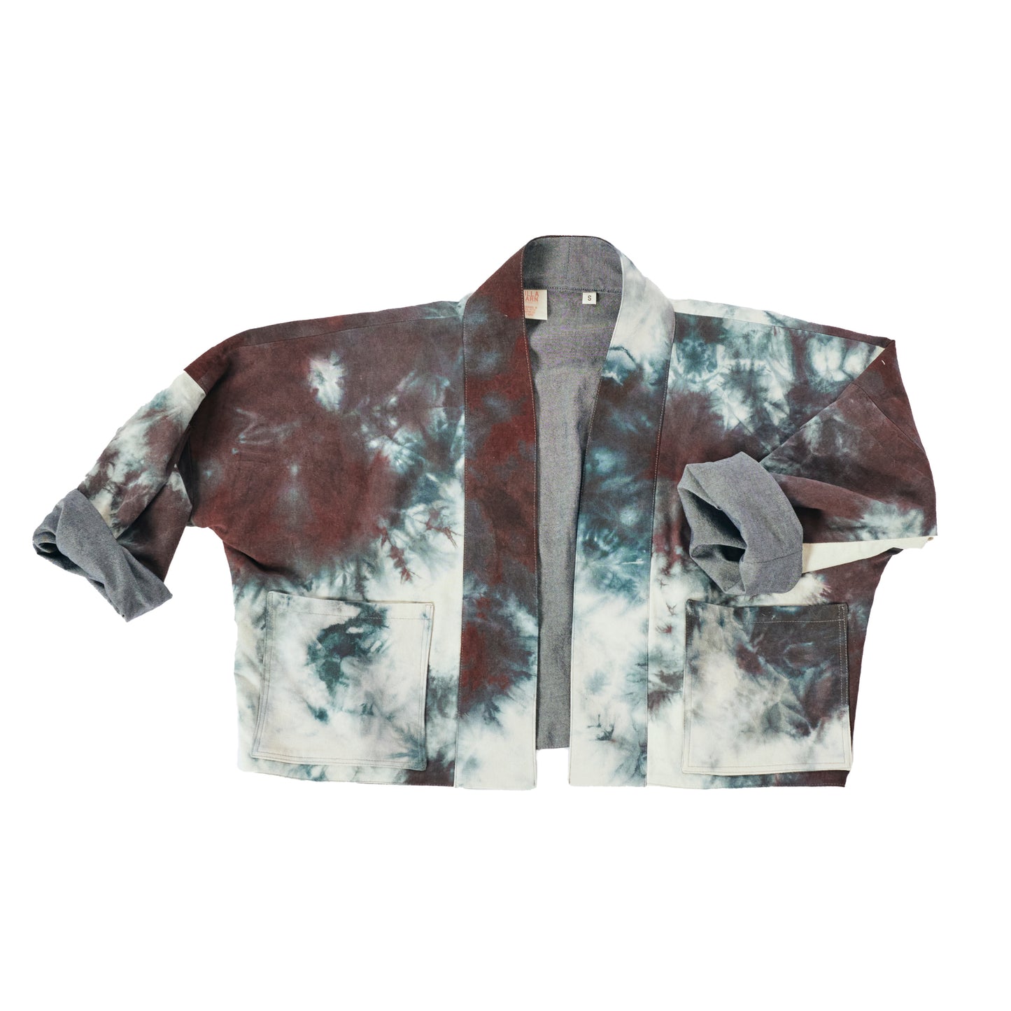 Lake Effect Layer - Raw Silk Geode Jacket