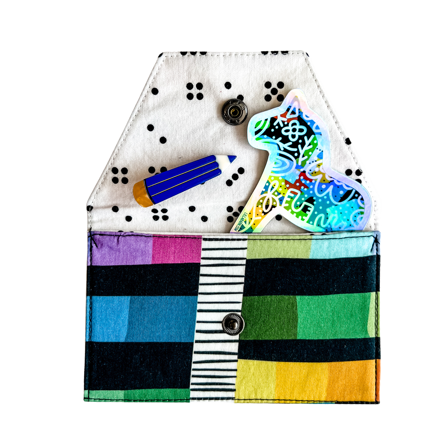 Mini Wallet - Rainbow Road