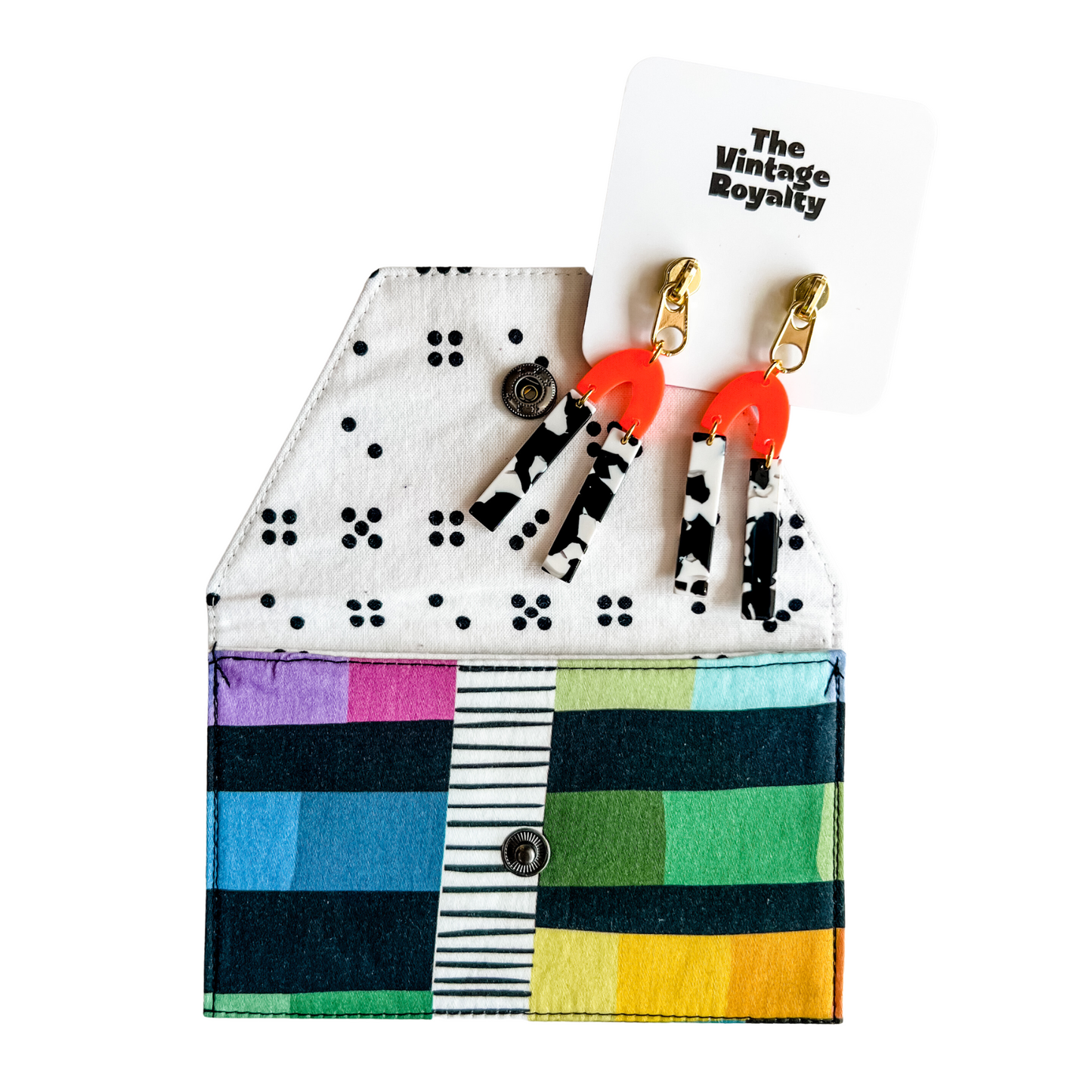 Mini Wallet - Rainbow Road