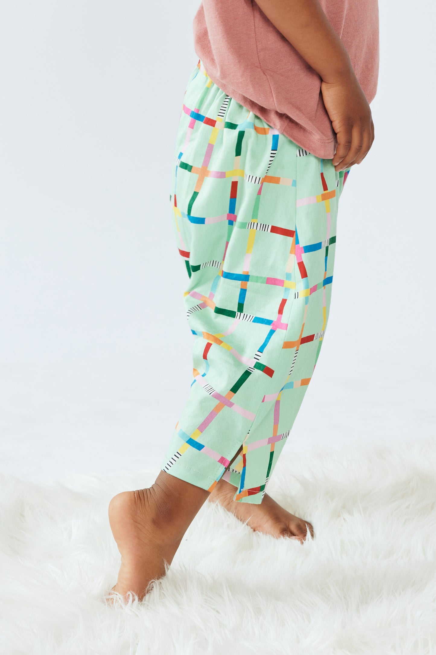 Baby & Toddler Play Pants - Minty