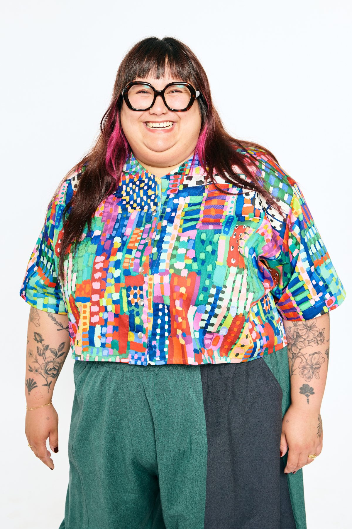 Grown-up Cropped Top - Blooming