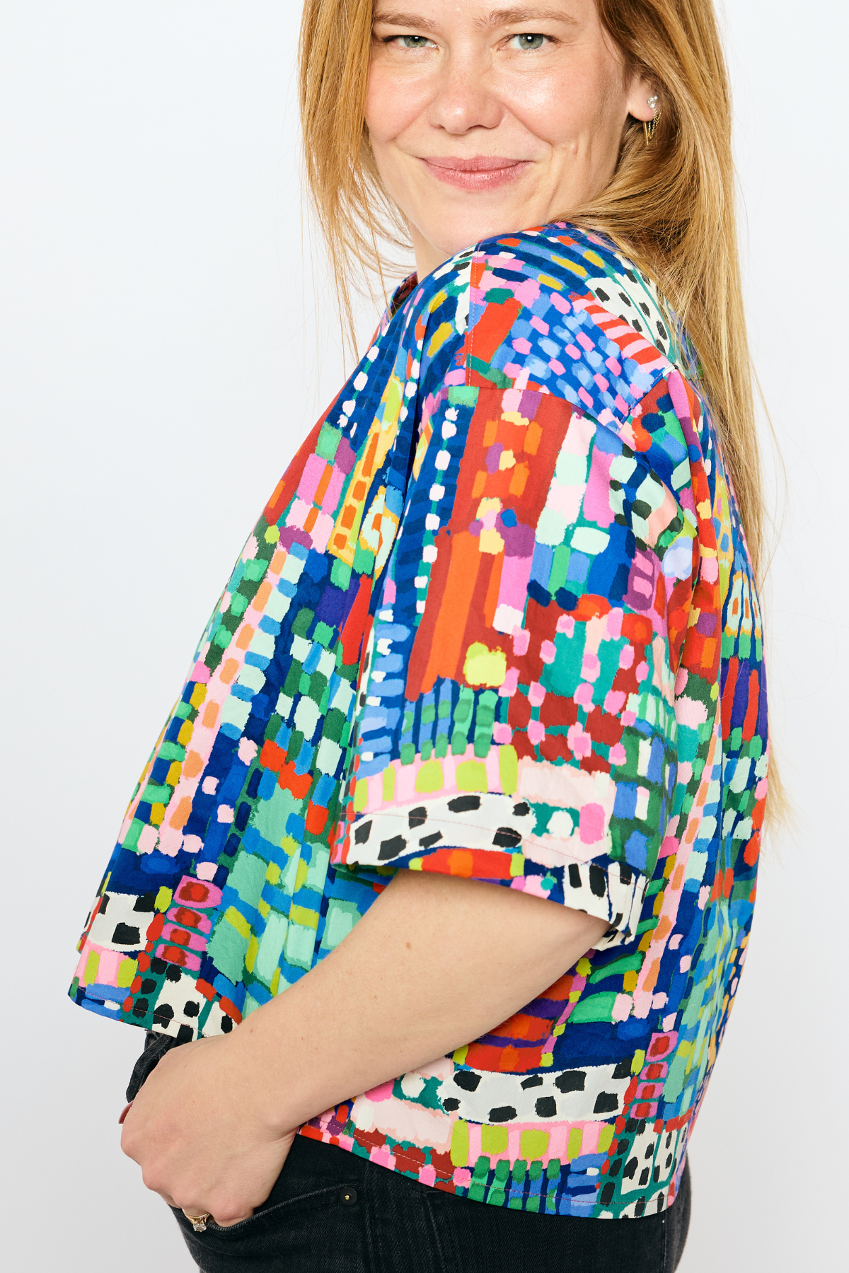 Grown-up Cropped Top - Blooming