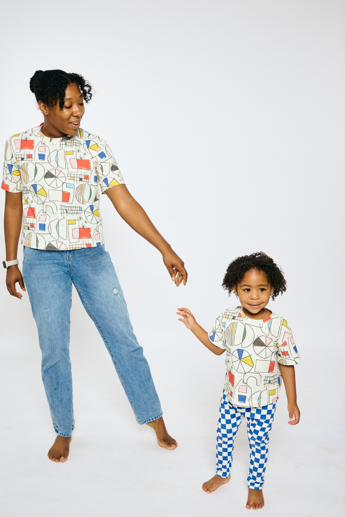 Baby & Kid Organic Boxy Tee - Swiss Fam