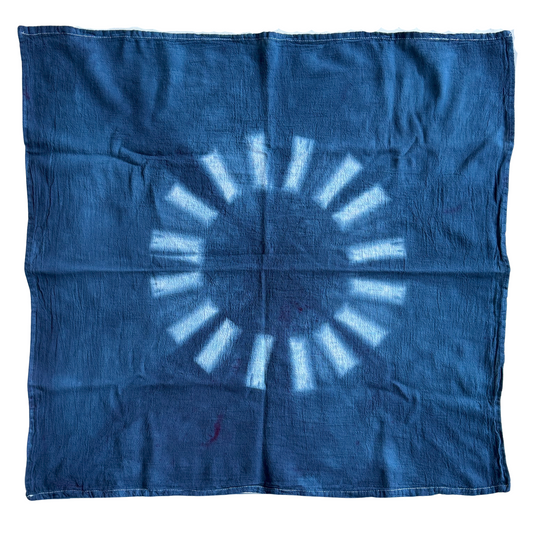Hand-dyed Tea Towel - Eclipse
