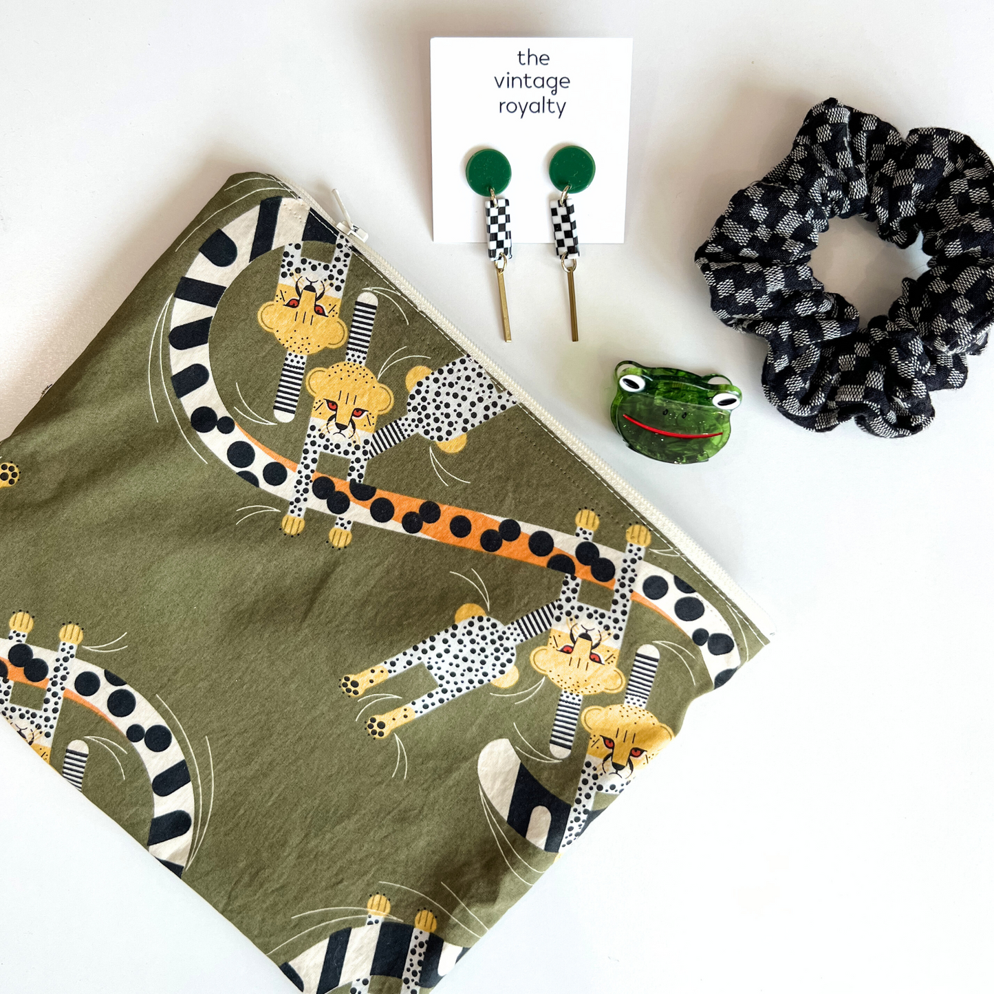 Zipper Pouch - Spot a Cheetah