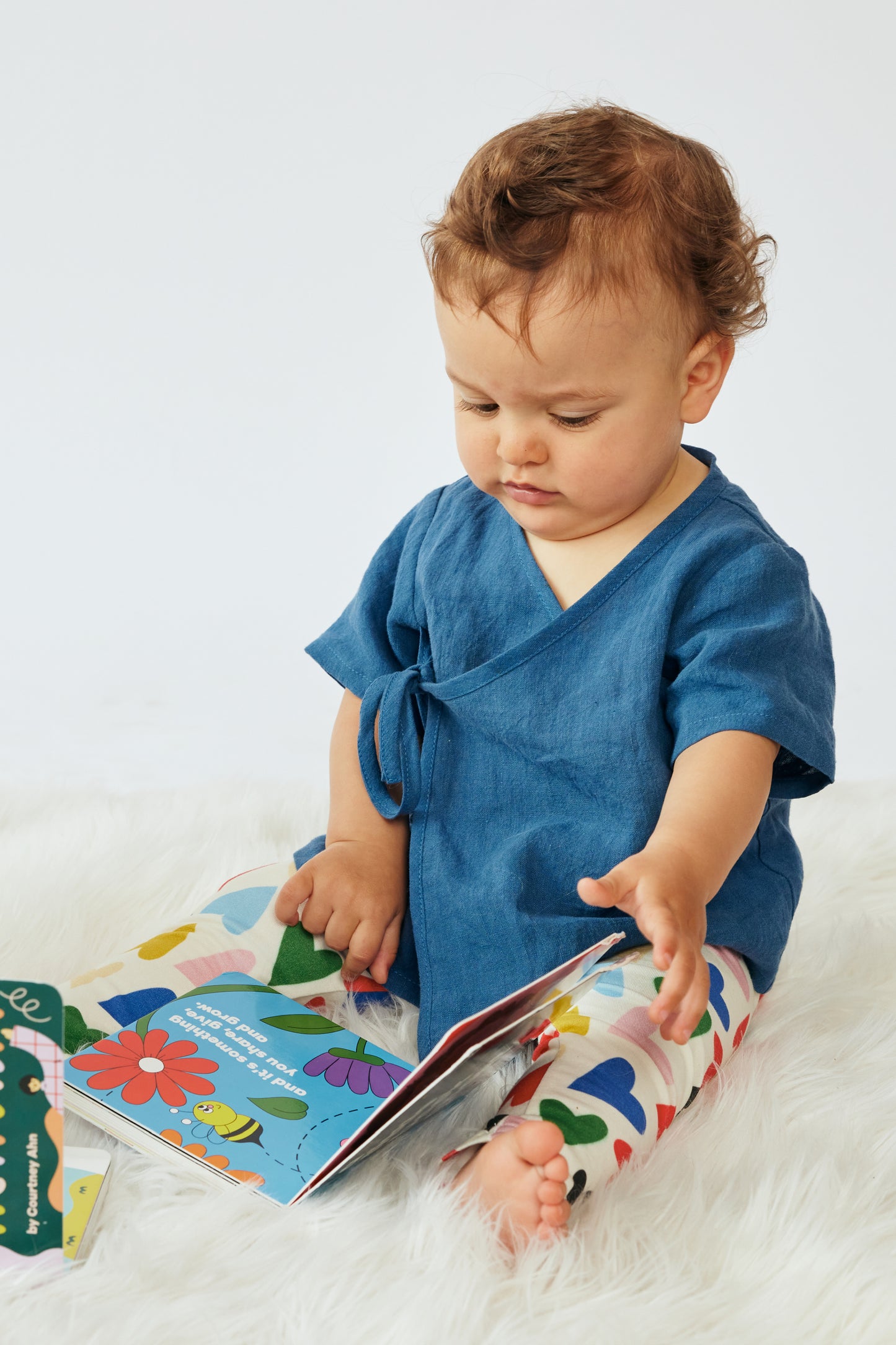 Baby & Toddler Wrap Top - The Sea