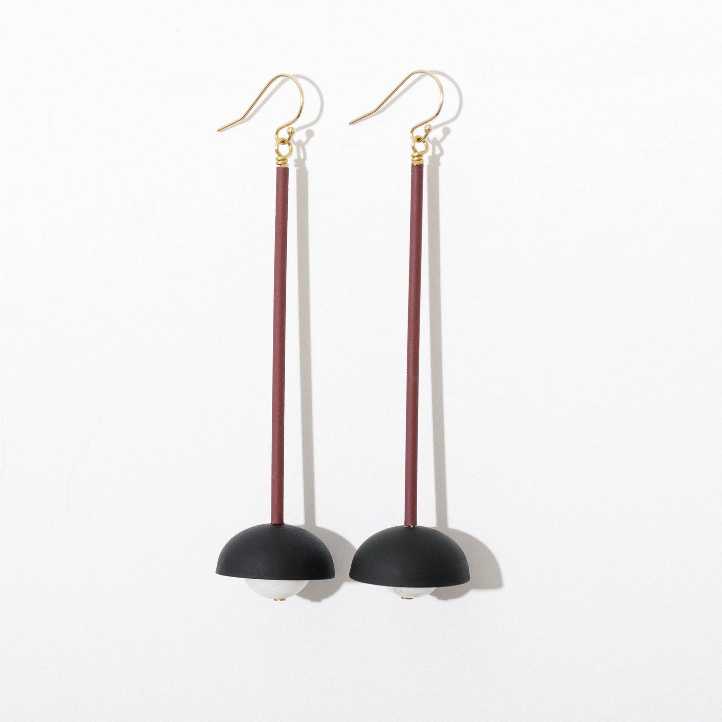 Bardi Earrings: Howlite