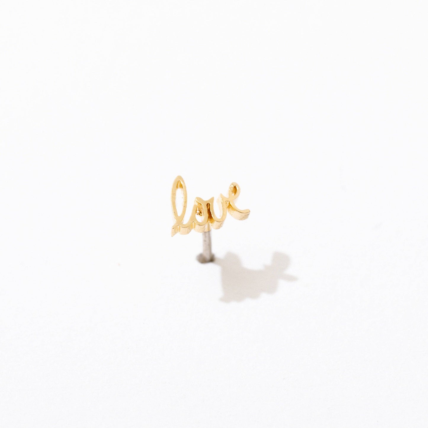 Love Stud - Single Earring