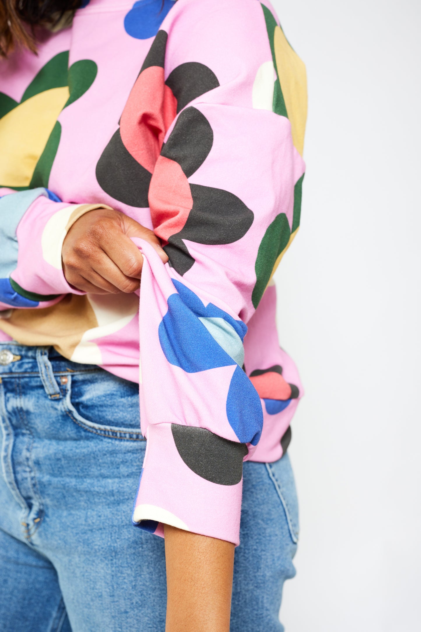 Grown-up Organic Sweatshirt - Blossom