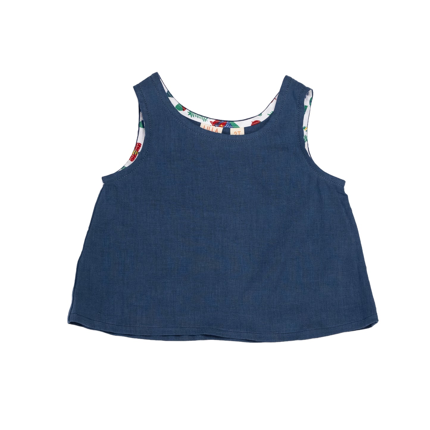 Toddler & Kid Woven Tank - At Sea
