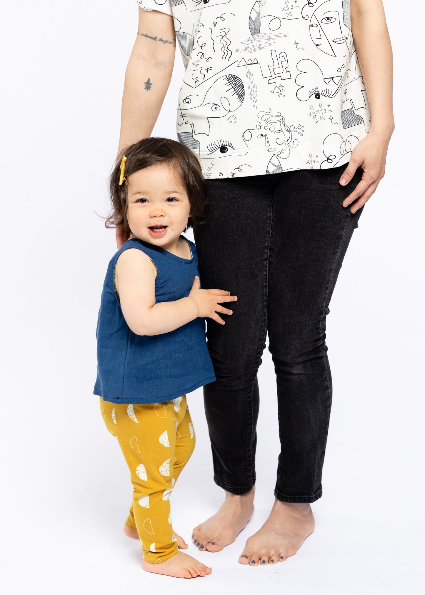 Toddler & Kid Woven Tank - At Sea