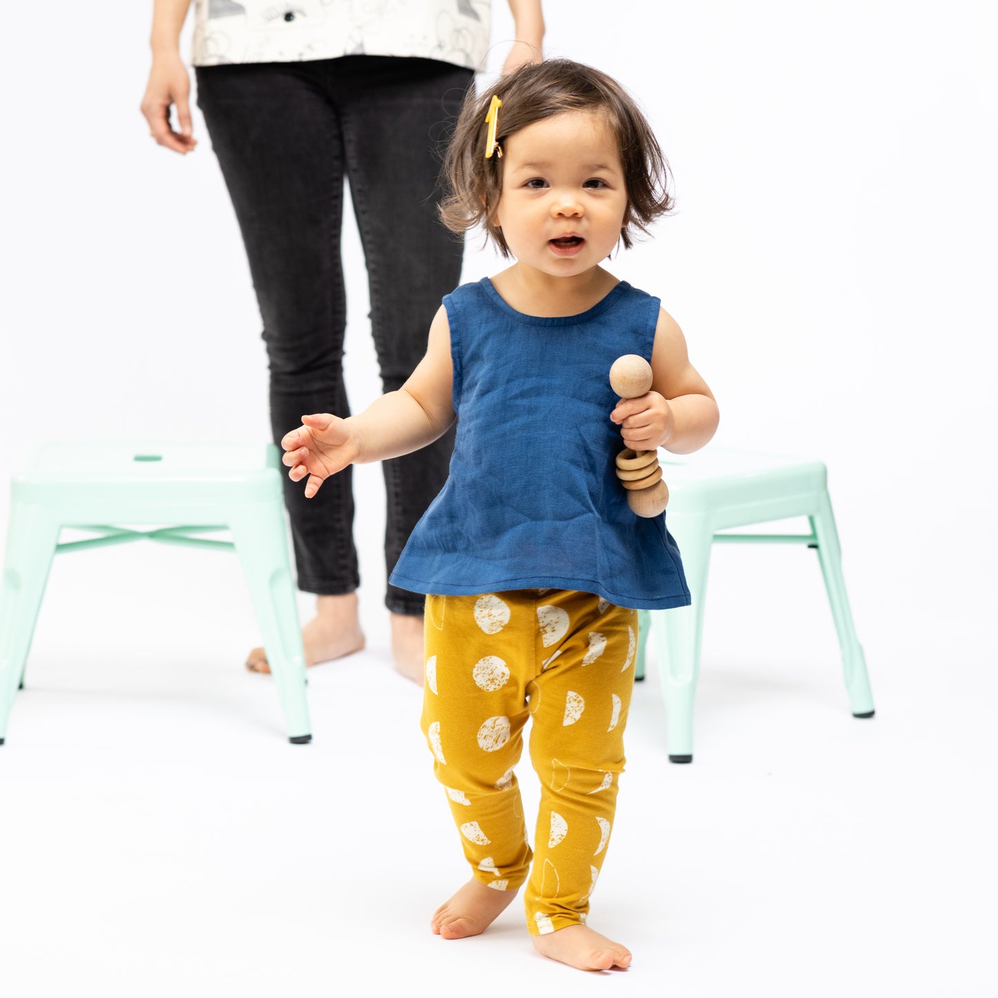 Toddler & Kid Woven Tank - At Sea