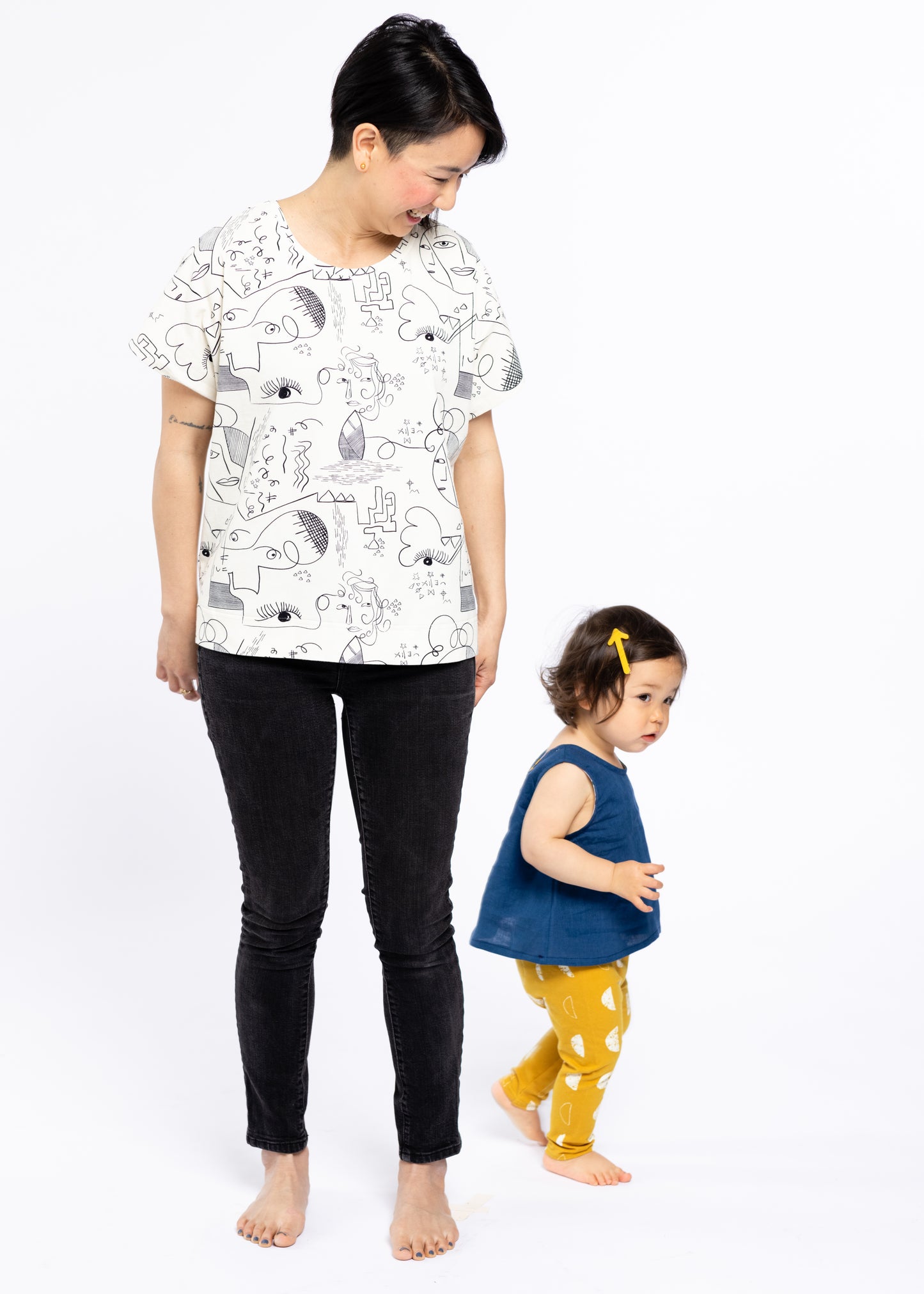 Toddler & Kid Woven Tank - At Sea