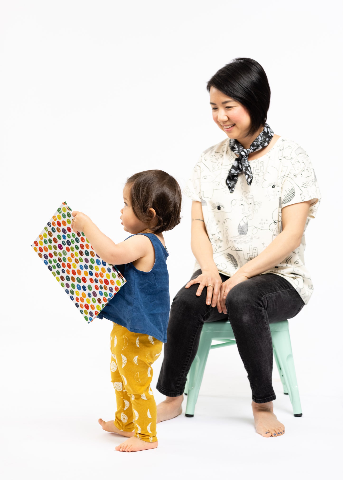 Toddler & Kid Woven Tank - At Sea