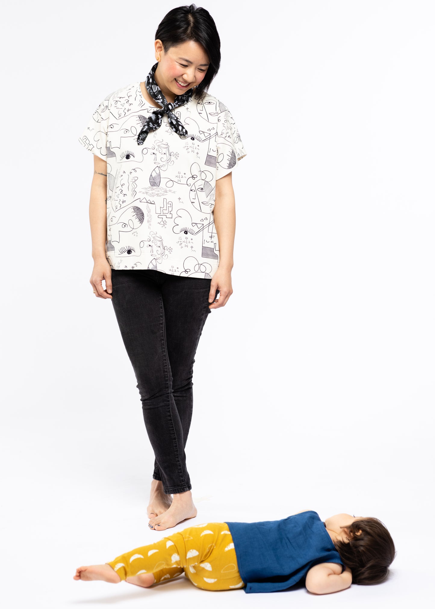 Toddler & Kid Woven Tank - At Sea