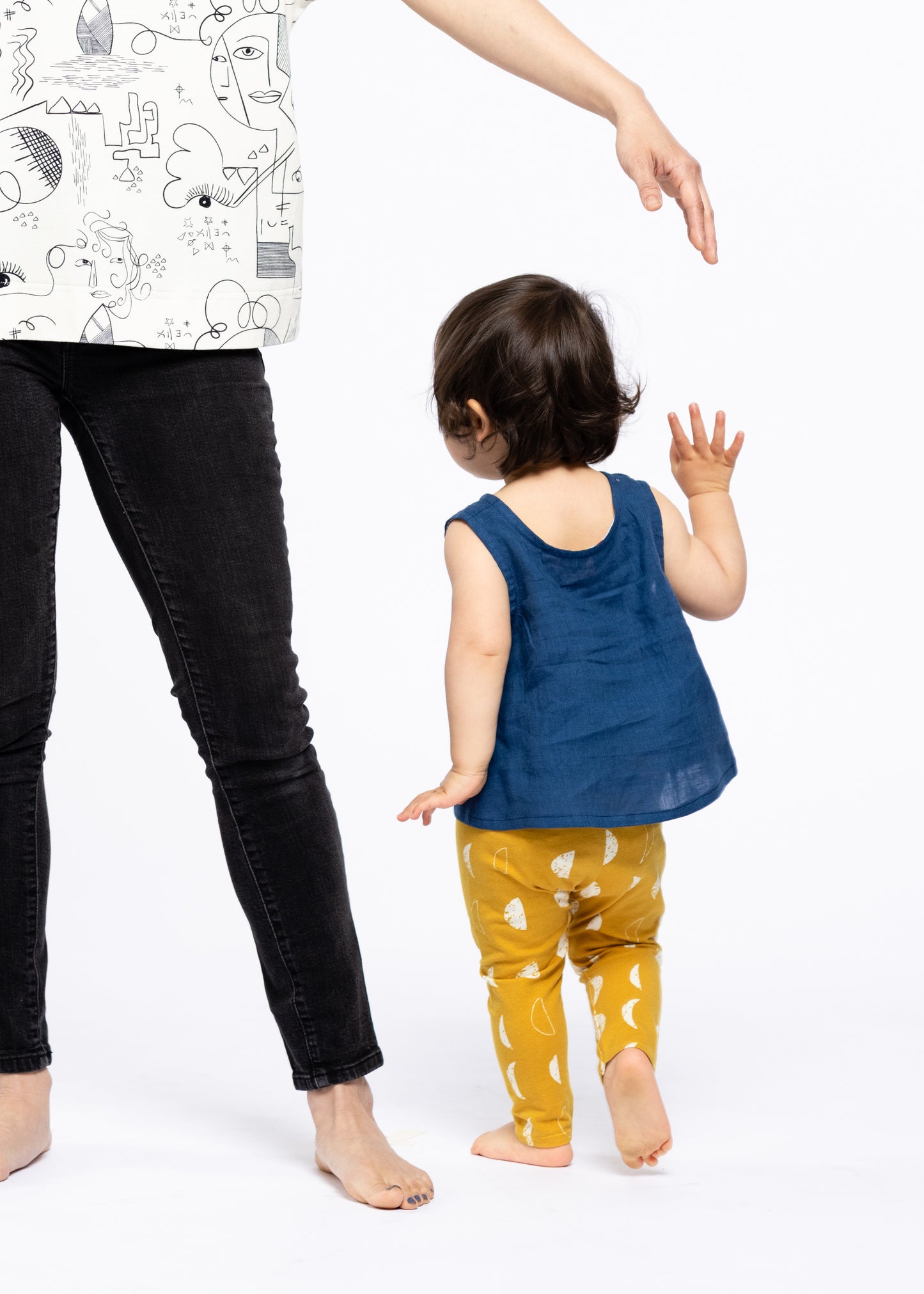Toddler & Kid Woven Tank - At Sea