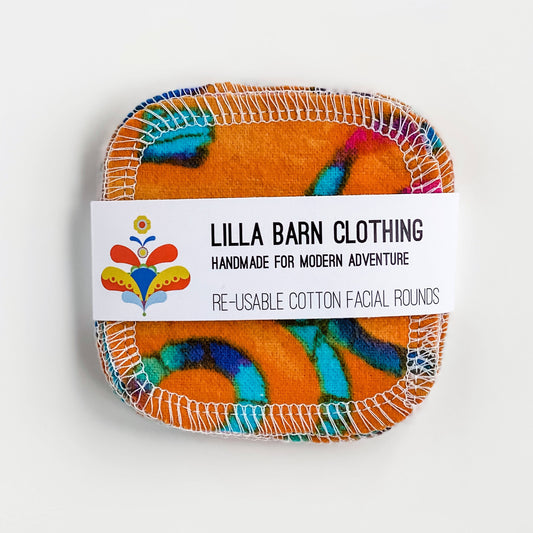 Lilla Barn Clothing Sustainable Re-usable Cotton Facial Rounds