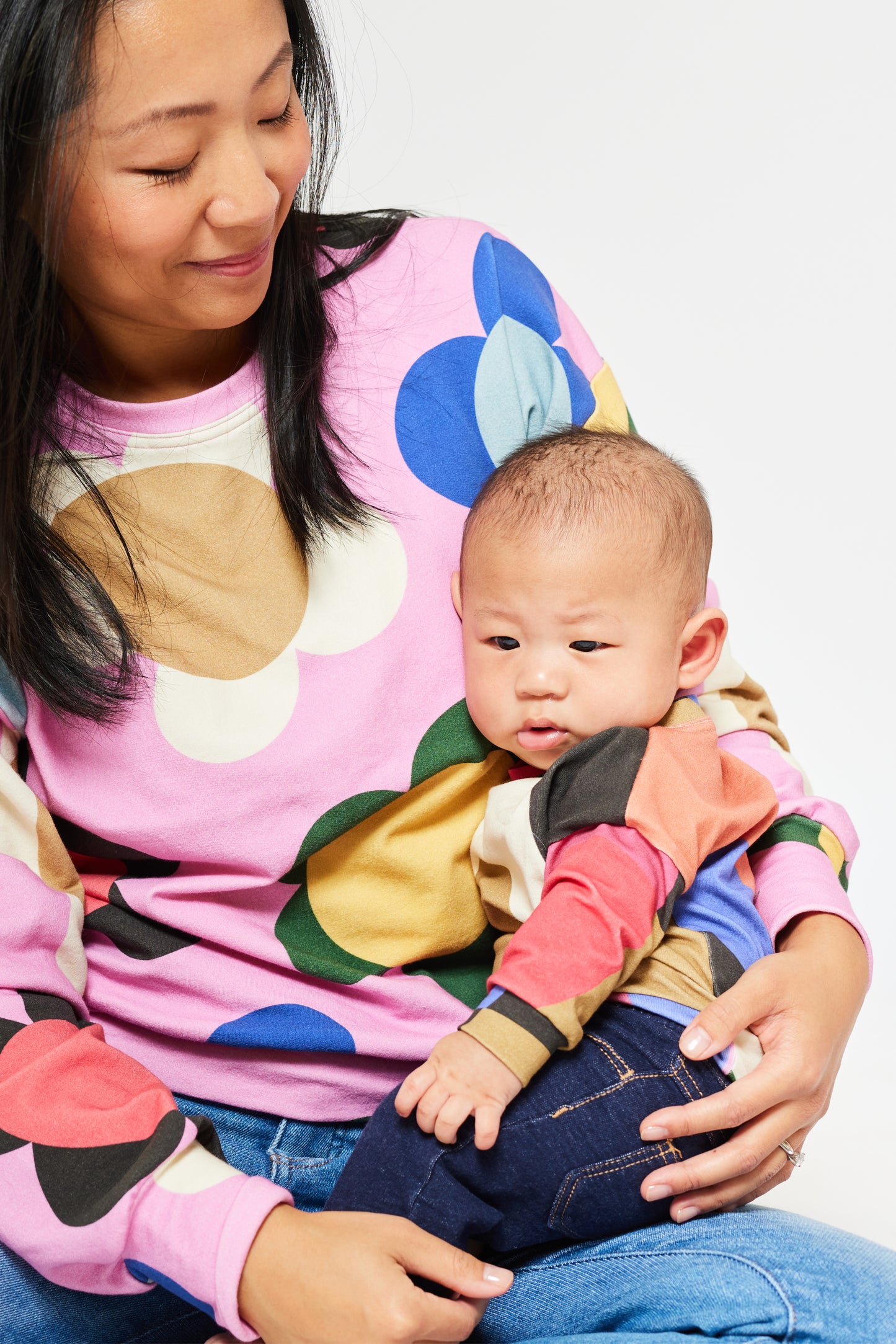 Grown-up Organic Sweatshirt - Blossom