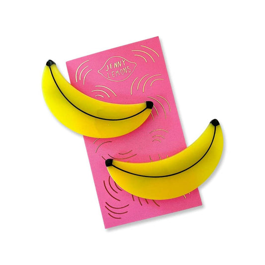 Banana Hair Clip Set