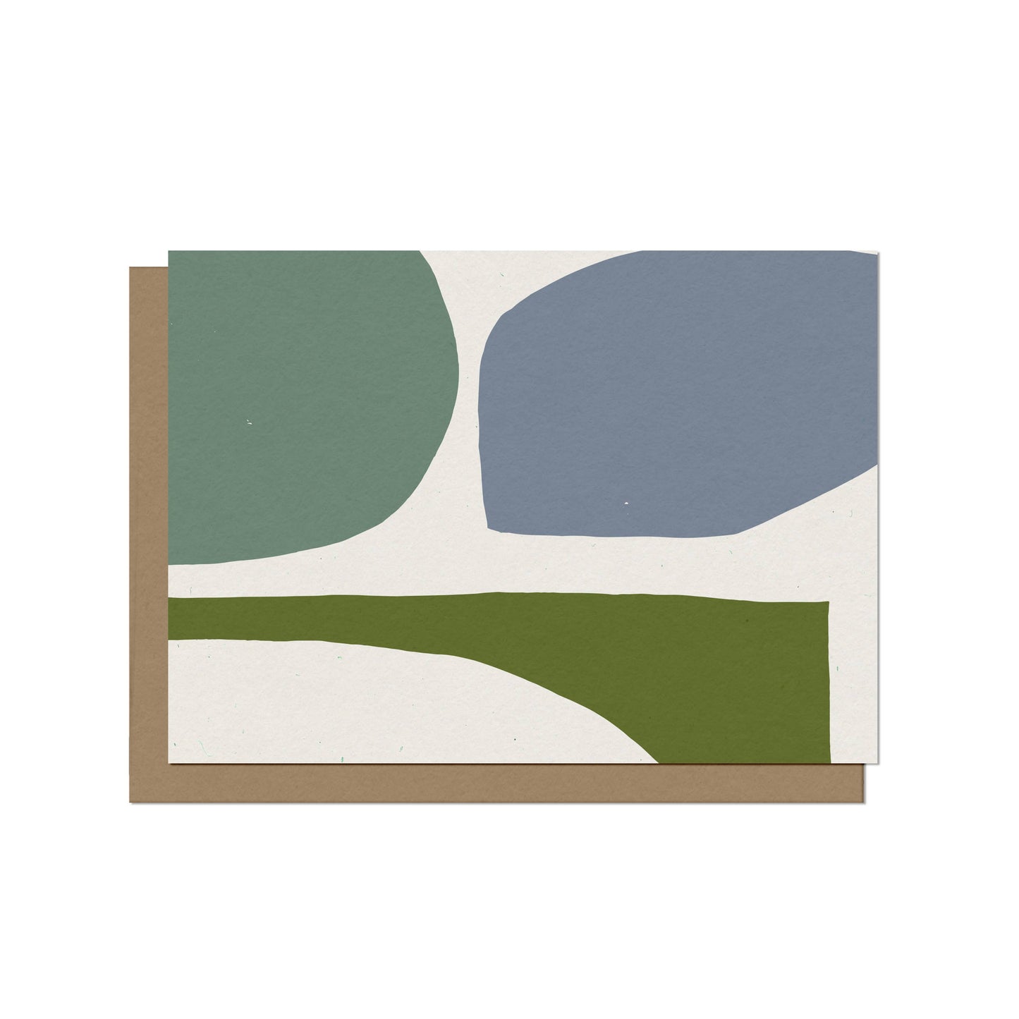 Multi-Colored Minimalist Card - Blank Inside