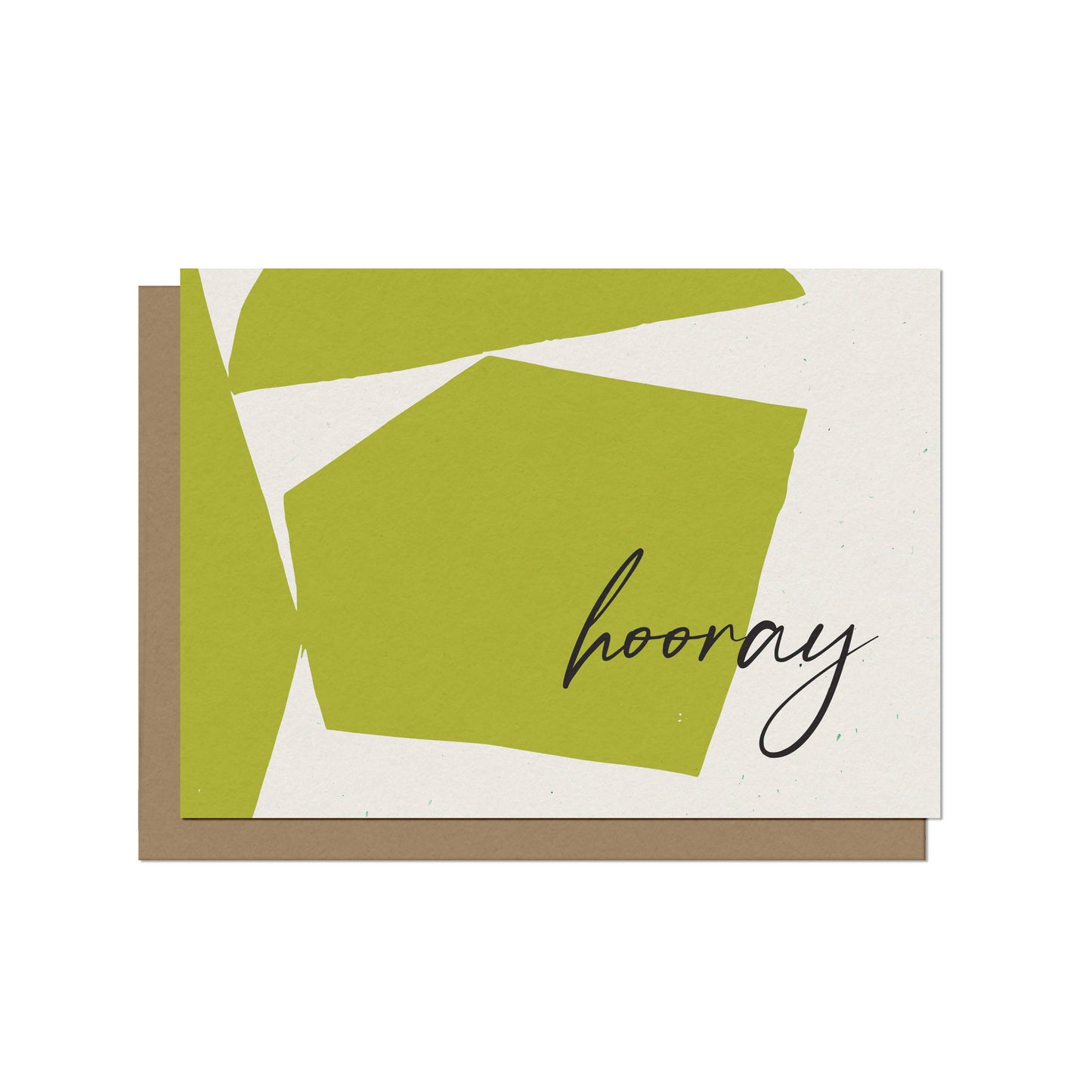 Hooray Shapes Card - Blank Inside
