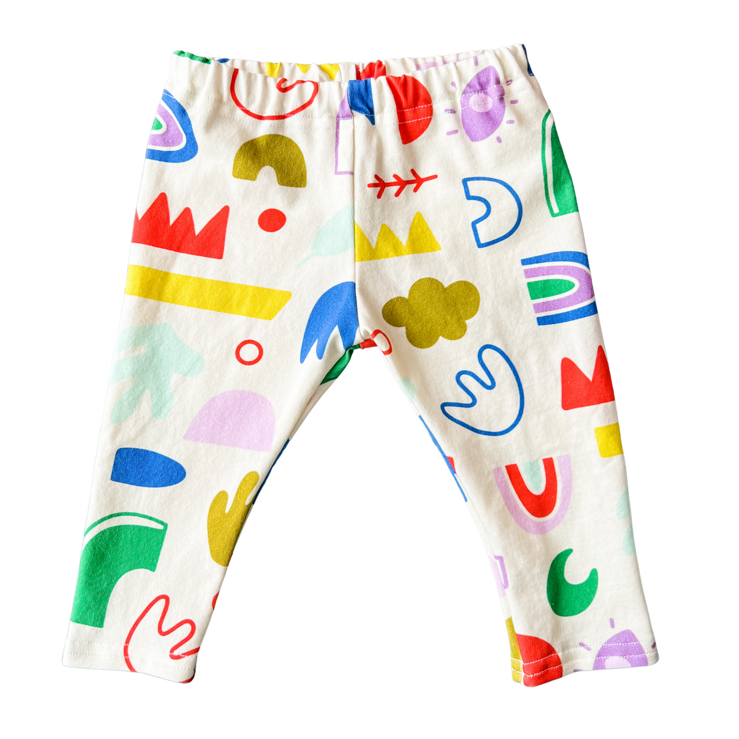 Baby & Kid Organic Leggings - Doodles