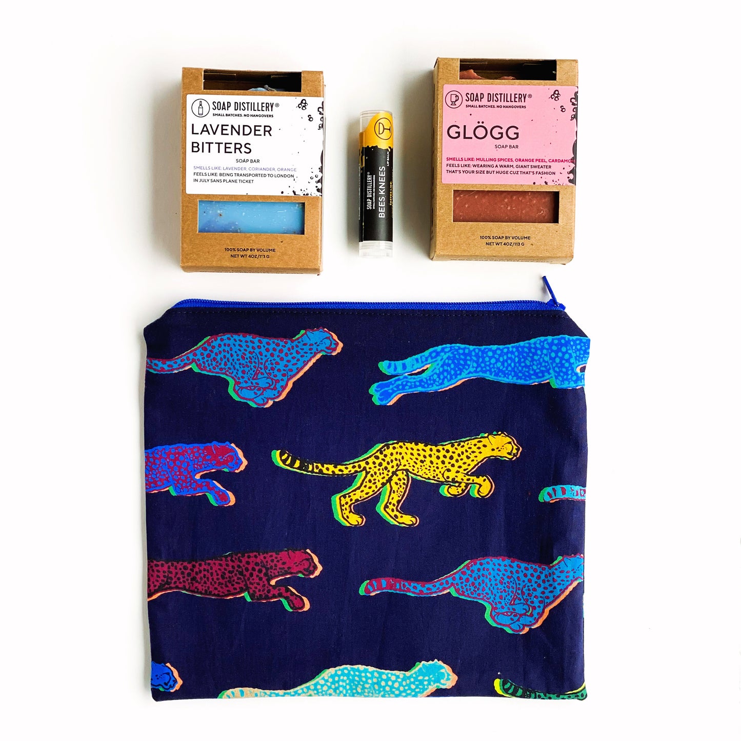 Zipper Pouch - Cheetahs