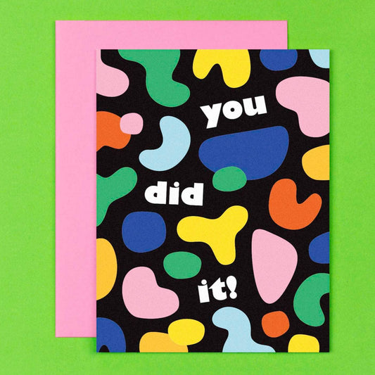 You Did It! - Blank Card