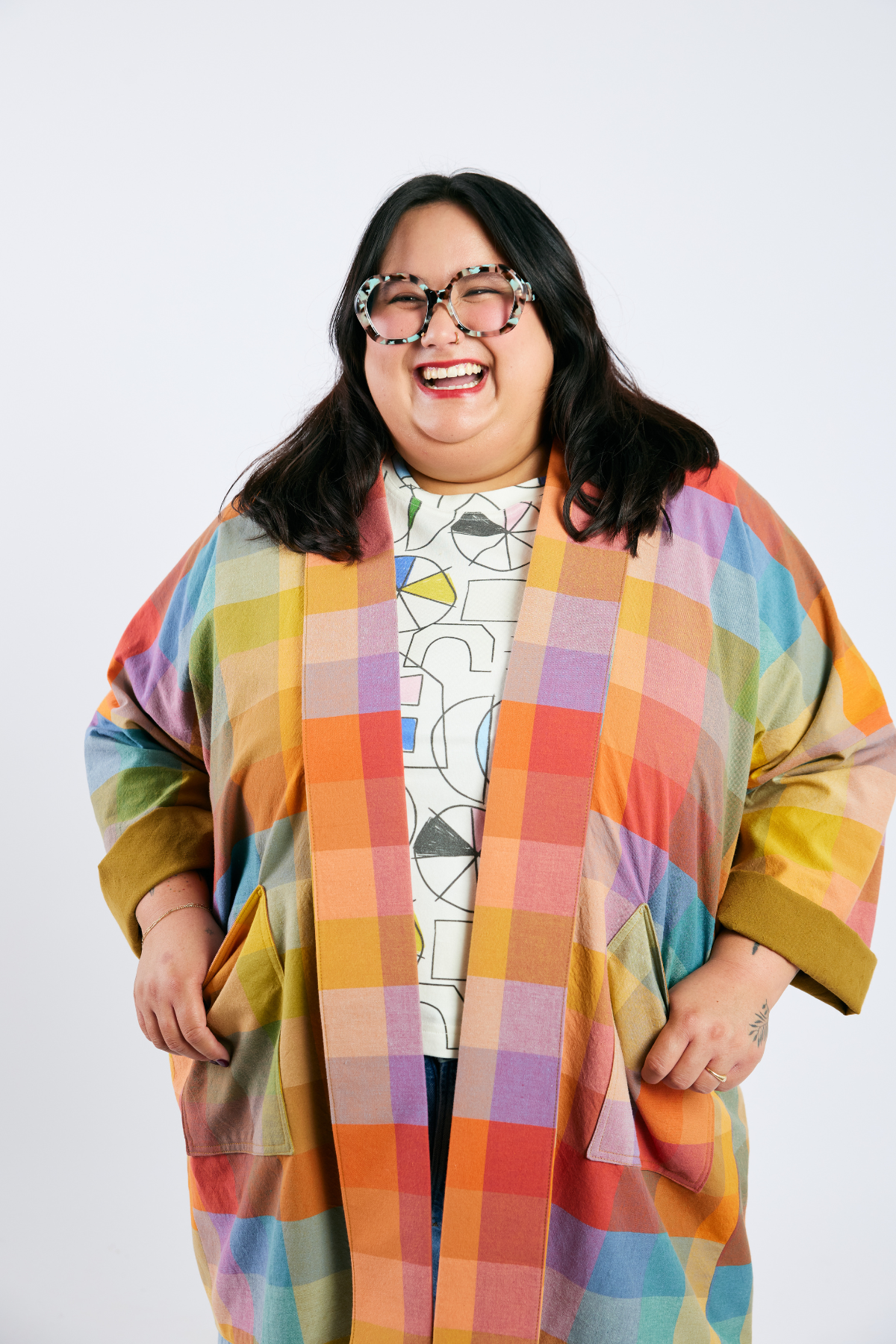 Open Front Cardigan Jacket - Golden Hour