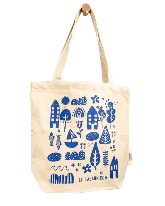Organic Cotton Tote Bag - Lilla Barn