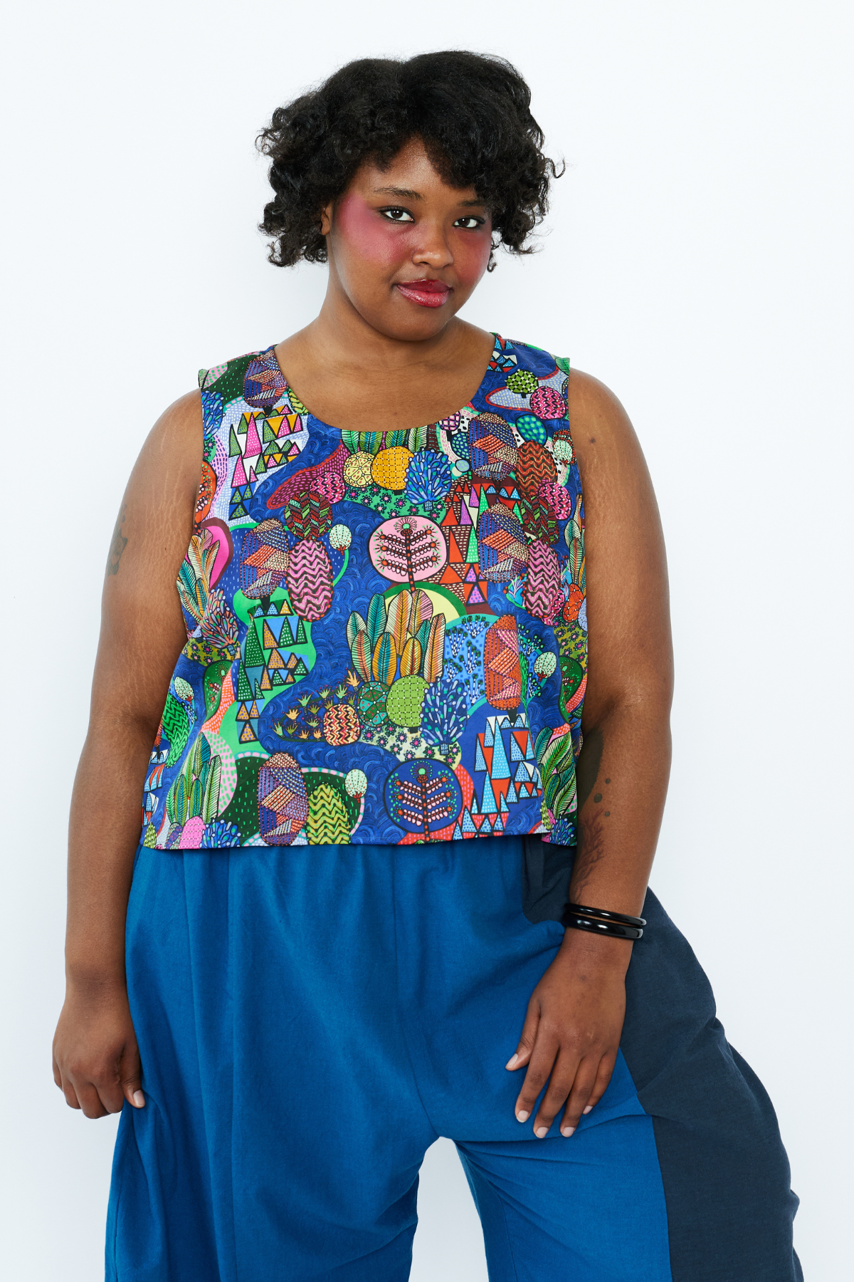 Grown-up Cotton Tank - Hinoki