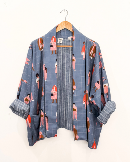 Open Front Cardigan Jacket - Community
