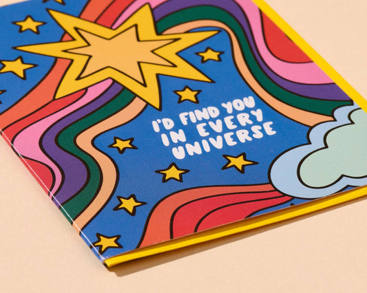 I'd Find You In Every Universe - Love Card